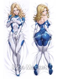 Marvel Rivals Invisible Woman Sue Storm Dakimakura Hugging Body Pillow Cover