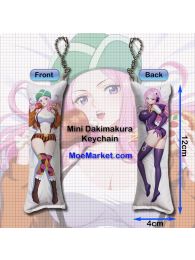 One Piece Jewelry Bonney Mini Dakimakura Keychain Phone Strap