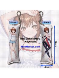 Grand Blue Kotegawa Chisa Mini Dakimakura Keychain Phone Strap
