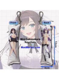 Girumasu Alina Clover Mini Dakimakura Keychain Phone Strap