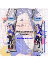 Splatoon 3 Shiver Mini Dakimakura Keychain Phone Strap