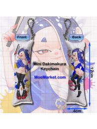 Splatoon 3 Shiver Mini Dakimakura Keychain Phone Strap