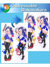 Splatoon 3 Shiver Undressable Dakimakura Hugging Body Pillow Cover