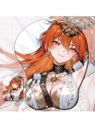 Wuthering Waves Augusta 3D Wrist Rest Oppai Mouse Pad