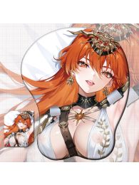 Wuthering Waves Augusta 3D Wrist Rest Oppai Mouse Pad