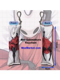 Hollow Knight Hornet Mini Dakimakura Keychain Phone Strap