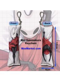 Hollow Knight Hornet Mini Dakimakura Keychain Phone Strap