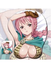 One Piece Rebecca 3D Wrist Rest Oppai Mouse Pad