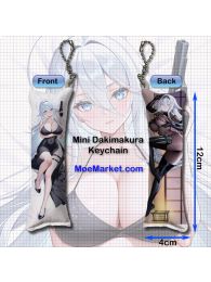 Azur Lane Sovetsky Soyuz Mini Dakimakura Keychain Phone Strap