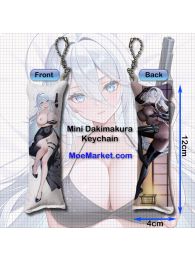 Azur Lane Sovetsky Soyuz Mini Dakimakura Keychain Phone Strap