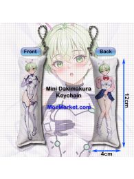 Dandadan Vamola Mini Dakimakura Keychain Phone Strap