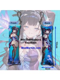 Honkai: Star Rail Hysilens Mini Dakimakura Keychain Phone Strap