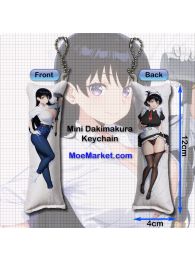 Ruri no Houseki Arato Nagi Mini Dakimakura Keychain Phone Strap