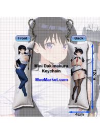 Ruri no Houseki Arato Nagi Mini Dakimakura Keychain Phone Strap