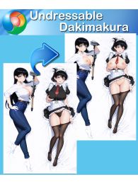 Ruri no Houseki Arato Nagi Undressable Dakimakura Hugging Body Pillow Cover