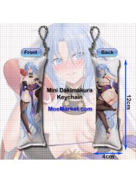 Azur Lane Alsace Mini Dakimakura Keychain Phone Strap