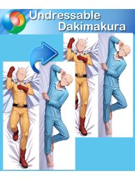 One Punch Man Saitama Undressable Dakimakura Hugging Body Pillow Cover