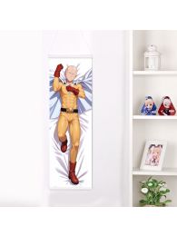 One Punch Man Saitama Life-Size Fabric Wall Scroll