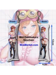 One Piece Koala Mini Dakimakura Keychain Phone Strap
