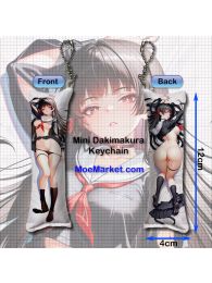 Wuthering Waves Chisa Mini Dakimakura Keychain Phone Strap