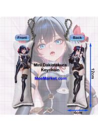 Let This Grieving Soul Retire Tino Shade Mini Dakimakura Keychain Phone Strap