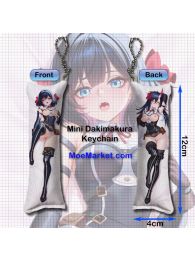 Let This Grieving Soul Retire Tino Shade Mini Dakimakura Keychain Phone Strap