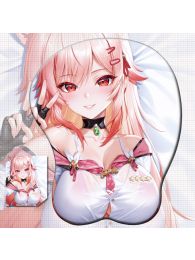 Snowbreak Mia 3D Wrist Rest Oppai Mouse Pad