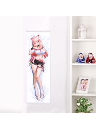 Snowbreak Mia Life-Size Fabric Wall Scroll