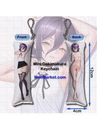Chainsaw Man Reze Mini Dakimakura Keychain Phone Strap