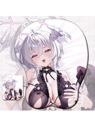 Azur Lane Pearl 3D Wrist Rest Oppai Mouse Pad