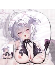 Azur Lane Pearl 3D Wrist Rest Oppai Mouse Pad