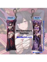 Azur Lane Queen Anne's Revenge Mini Dakimakura Keychain Phone Strap