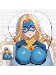 Dispatch Blonde Blazer 3D Wrist Rest Oppai Mouse Pad