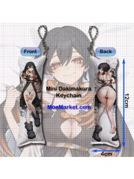 Gachiakuta Amo Empool Mini Dakimakura Keychain Phone Strap