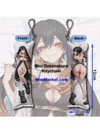 Gachiakuta Amo Empool Mini Dakimakura Keychain Phone Strap