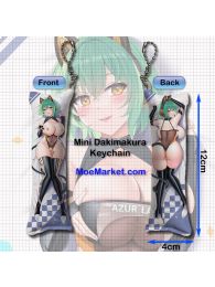 Azur Lane Admiral Nakhimov Mini Dakimakura Keychain Phone Strap