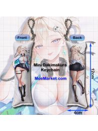 Wuthering Waves Lynae Mini Dakimakura Keychain Phone Strap