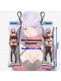 Rakion Ninja Mini Dakimakura Keychain Phone Strap