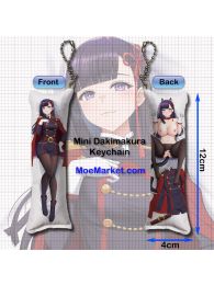 Mato Seihei no Slave Ren Yamashiro Mini Dakimakura Keychain Phone Strap