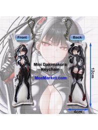 Blue Archive Tsukatsuki Rio Mini Dakimakura Keychain Phone Strap