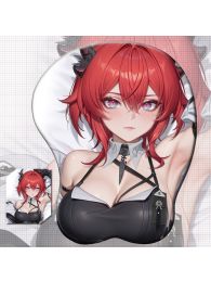 Arknights Endfield Laevatain 3D Wrist Rest Oppai Mouse Pad