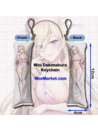 Walkure Romanze Celia Cumani Aintree Mini Dakimakura Keychain Phone Strap