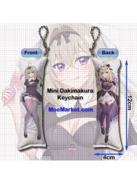 Meitantei Pretty Cure! Moria Luluka Mini Dakimakura Keychain Phone Strap