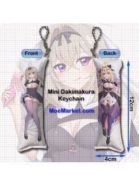 Meitantei Pretty Cure! Moria Luluka Mini Dakimakura Keychain Phone Strap