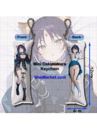 Cosmic Princess Kaguya! Iroha Sakayori Mini Dakimakura Keychain Phone Strap