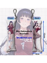 Do You Like Big Girls? Ayano Hasegawa Mini Dakimakura Keychain Phone Strap