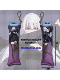 Solo Max-Level Newbie Alice Von Ataraxia Mini Dakimakura Keychain Phone Strap