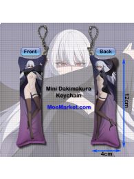 Solo Max-Level Newbie Alice Von Ataraxia Mini Dakimakura Keychain Phone Strap