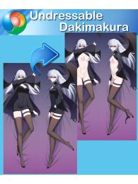 Solo Max-Level Newbie Alice Von Ataraxia Undressable Dakimakura Hugging Body Pillow Cover