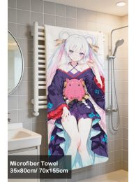 Cosmic Princess Kaguya! Yachiyo Runami Microfiber Hand and Bath Towel